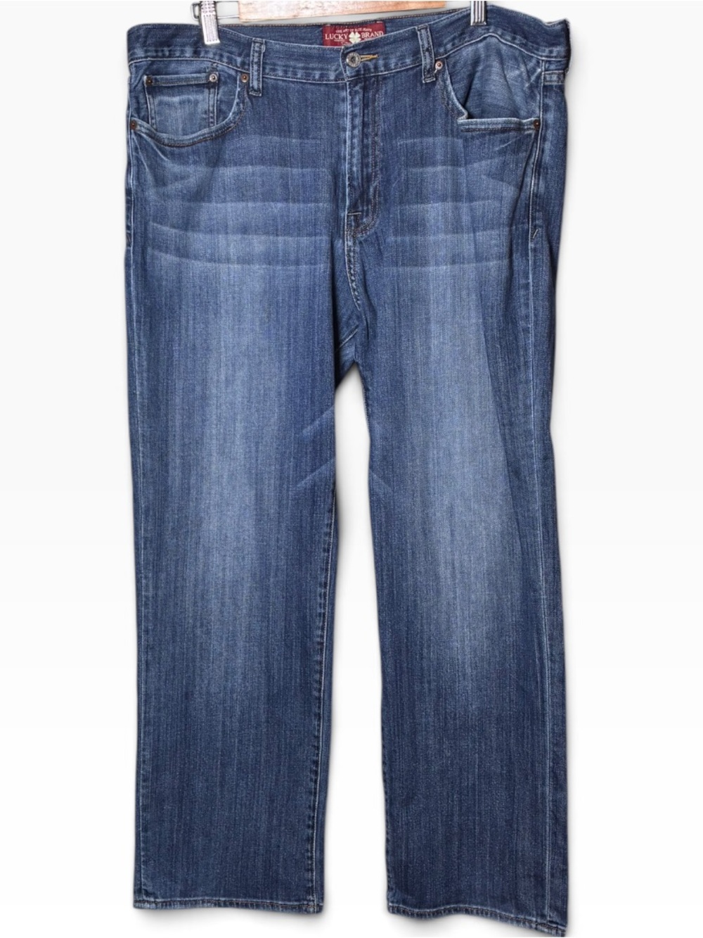 Lucky Brand 361 Vintage Straight Leg Jeans Blue Denim Size 38 x 30